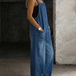 Brooke | Pocket Bib Denim Overalls