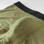 Men's Breathable Threaded Fabric U Convex Trunks