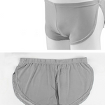 4 Pack Men’s Sexy High Vent Boxer Shorts