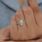Elegant Oval-Cut Ring