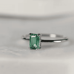 Elegant Muse Emerald Ring