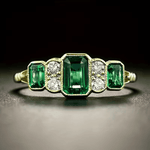 Vintage Heirloom Emerald Ring