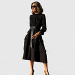 Briannelyse | Sophisticated Midi Dress