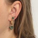 Elegant Stone Stud Earrings