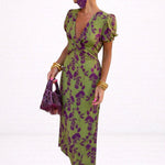 Nola | Colorful Summer Print Dress