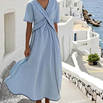 Lou | Elegant Striped Maxi Dress