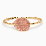 Thin Ring with Colorful Stones