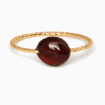 Thin Ring with Colorful Stones