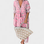 Norah | Boho Button Dress