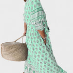 Norah | Boho Button Dress