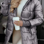 Leviana™ - Long Quilted Jacket
