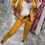 Caitlin | Relaxed Solid Color Two-Piece Set for Women