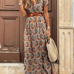 Esme | Airy Boho Maxi with Belt