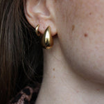 Miya Modern Teardrop Earrings