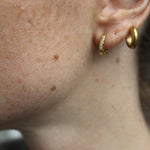Emma Radiant Classic Hoop Earrings