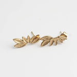 Vera Gorgeous Leaves Stud Earrings
