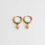 Minimalist Stone Dangle Earrings