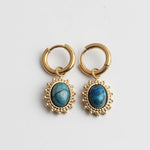 Jolie Earrings Natural Stone Stainless Steel