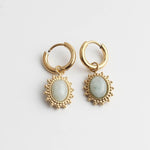 Jolie Earrings Natural Stone Stainless Steel