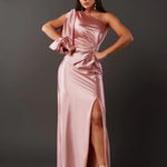 Estella™ - One-Sleeve Evening Dress