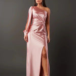 Estella™ - One-Sleeve Evening Dress
