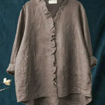 Ava | Elegant Breezy Summer Blouse