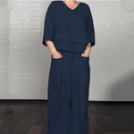Roxie | Relaxed Linen-Cotton Two-Piece Set