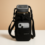 Insulated bottle carrier crossbody bag | Isla
