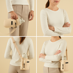 Insulated bottle carrier crossbody bag | Isla