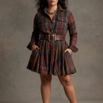 Julia | Checked Mini with Matching Belt