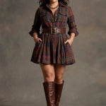 Julia | Checked Mini with Matching Belt