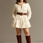 Julia | Checked Mini with Matching Belt