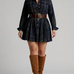 Julia | Checked Mini with Matching Belt