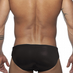Men's Solid Color Sponge Pad Swim Briefs