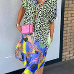 Nyla | Relaxed Leopard Print Dress