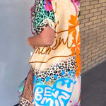 Nyla | Relaxed Leopard Print Dress