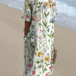 Royalty | Vintage Floral Casual Flowing Dress