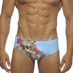 Men's Summer Printed Swim Briefs