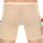 Men's Breathable Silky Seamless Boxer Briefs