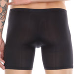 Men's Breathable Silky Seamless Boxer Briefs