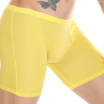 Men's Breathable Silky Seamless Boxer Briefs