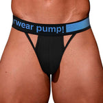 Men's Sexy Butt-Lifting Sporty U-Pouch Large Thong & Strings