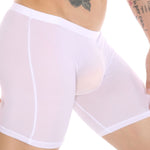 Men's Breathable Silky Seamless Boxer Briefs