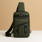 Large anti-theft messenger bag for men | Nathan
