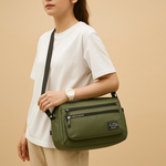 Large anti-theft messenger bag | Zachary