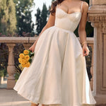 Jade | Delicate Tulle Accent Dress
