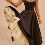 Jade | Delicate Tulle Accent Dress