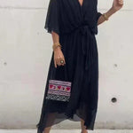 Monroe | Elegant Flowing Luxe Chiffon Dress