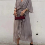 Monroe | Elegant Flowing Luxe Chiffon Dress