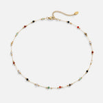 Aria Colorful Gemstone Necklace